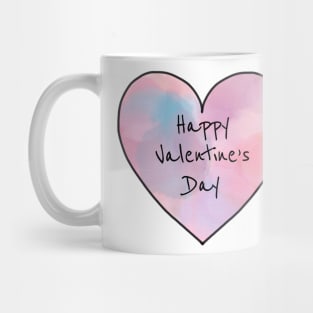 Happy Valentine's Day Heart Mug